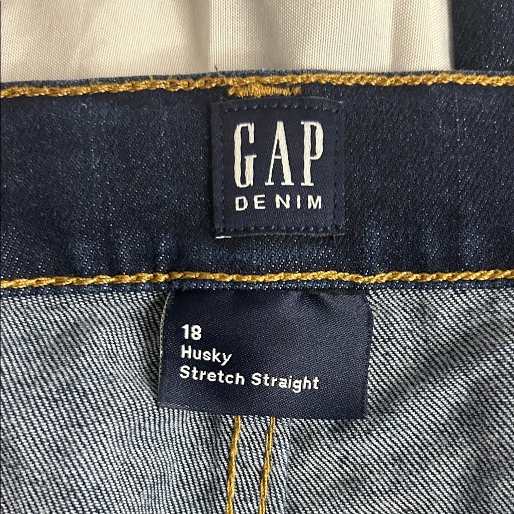 GAP Kids Classic Navy Jeans - Picture 2 of 4